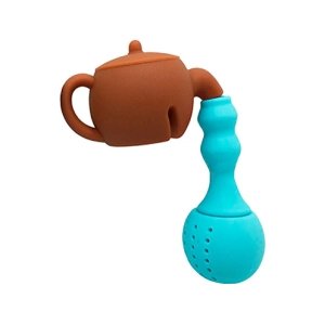 Ситечко для чаю силіконове у вигляді чайника ситечко для чаю силіконове