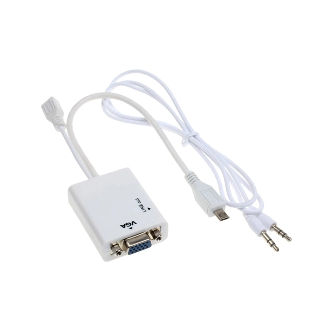 переходник micro usb на vga