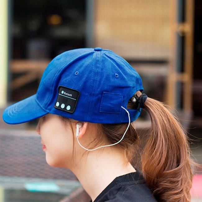 Bluetooth кепка наушники