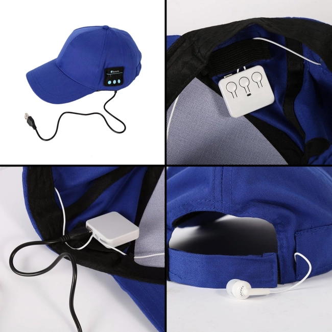 кепка с Bluetooth-наушниками