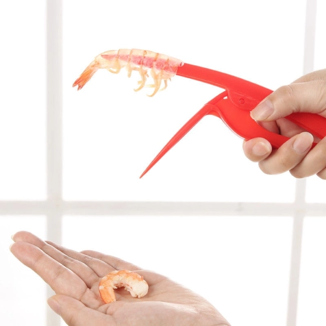 прилад для чищення креветок