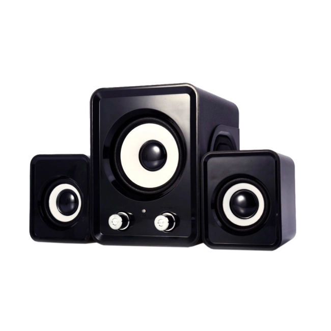 колонки 2.1 с сабвуфером