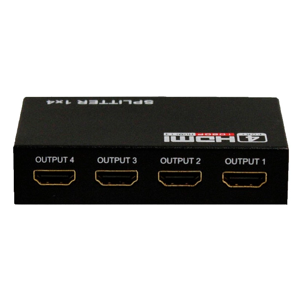 hdmi сплиттер 1x4