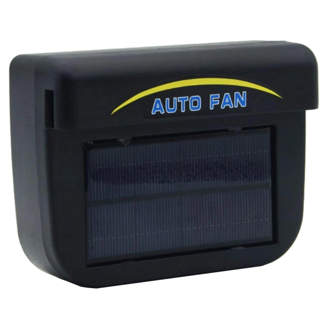 автомобильный вентилятор на солнечной батарее