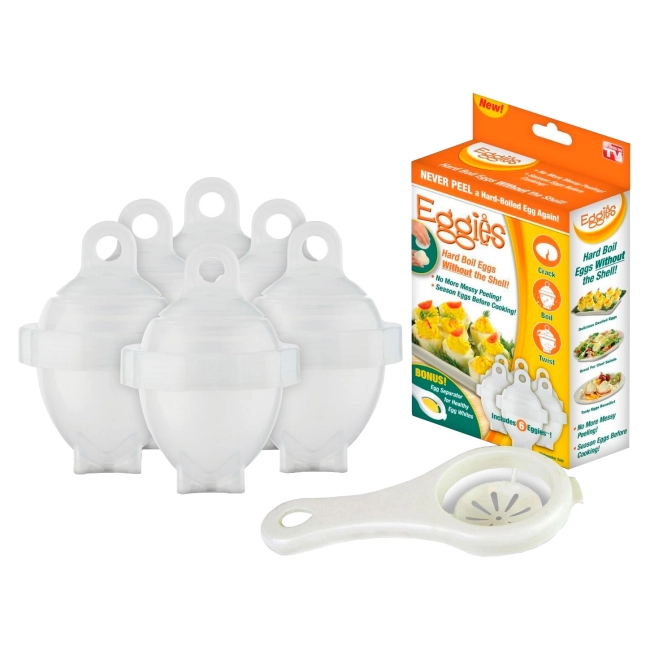 формы для варки яиц без скорлупы Eggies