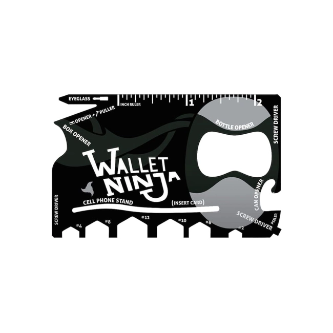 мультитул wallet ninja 18 в 1