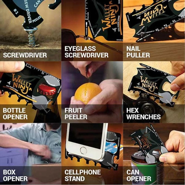 мультитул +в виде кредитной карты