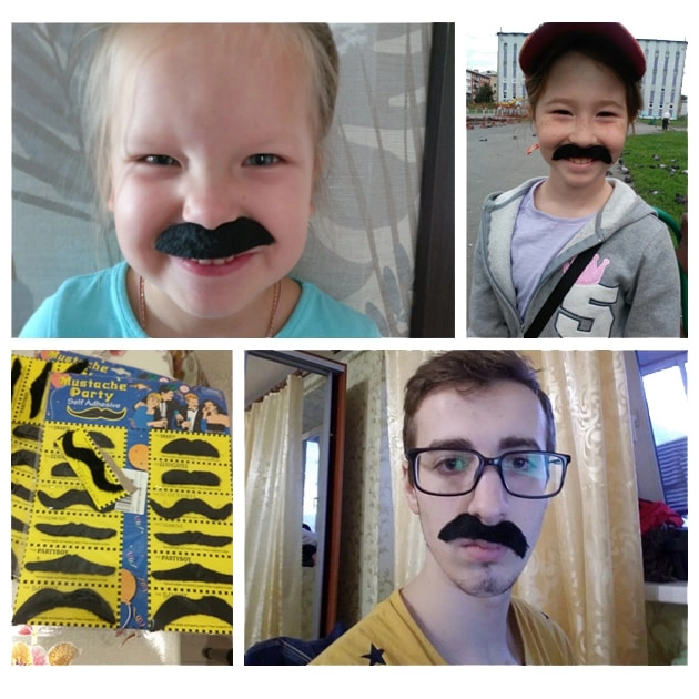 карнавальні вуса