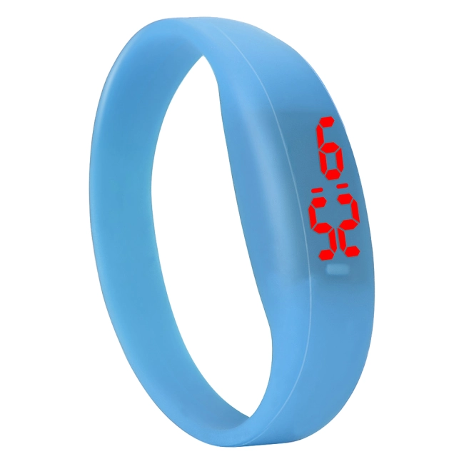 спортивные led часы браслет