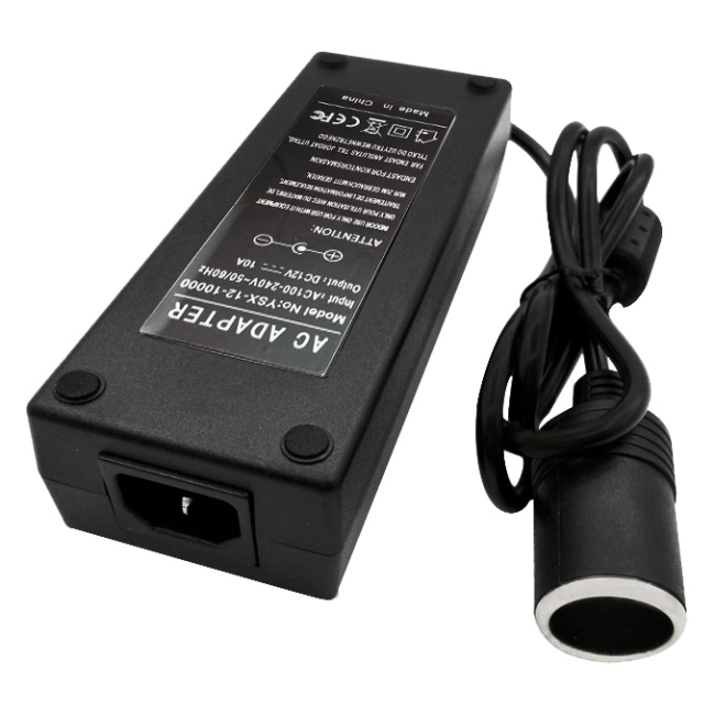 сетевой адаптер с гнездом прикуривателя