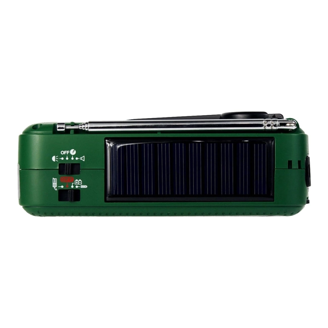 радиоприемник динамо с солнечной батареей