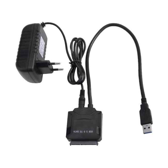 usb 3.0 адаптер sata 2.5 hdd с блоком питания