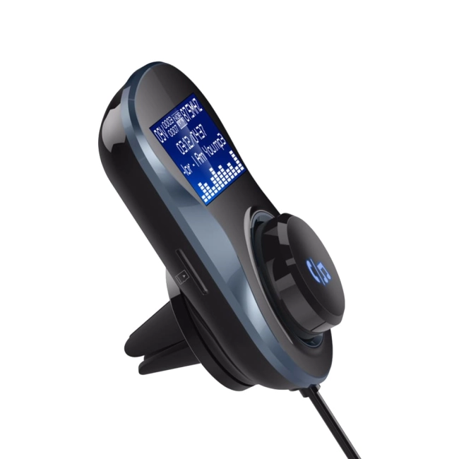 fm трансмиттер модулятор mp3 с магнитным держателем