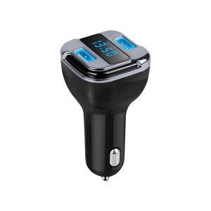 Зарядка в прикуриватель с подсветкой, вольтметром и GPS трекером 4.2A зарядка в прикуриватель 2 usb с подсветкой и вольтметром