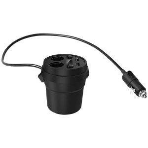 Разветвитель прикуривателя на 2 гнезда с вольтметром в машину разветвитель прикуривателя с вольтметром