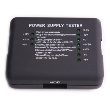 тестер комп'ютерних блоків живлення