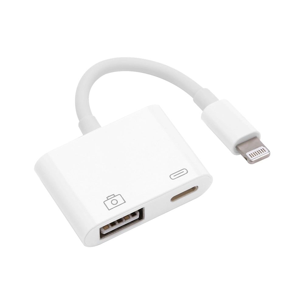 адаптер lightning для камеры usb