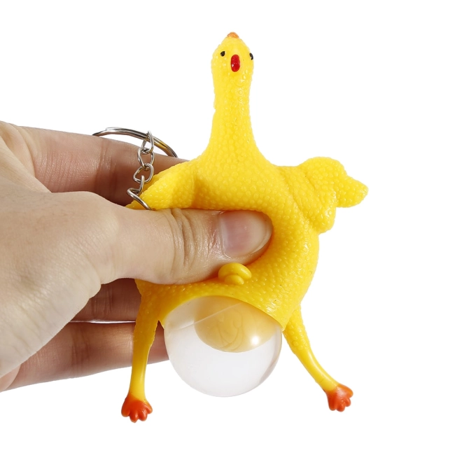 лизун-курица с яйцом