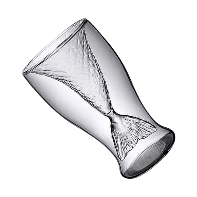 склянка у формі хвоста русалки