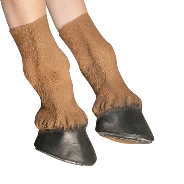 перчатки с копытами для Хэллоуина