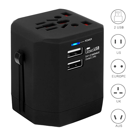 універсальний перехідник для подорожей