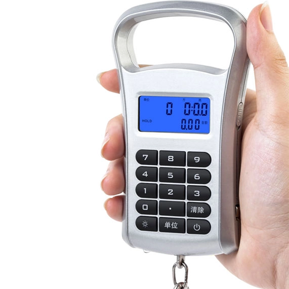 цифровой безмен с рулеткой