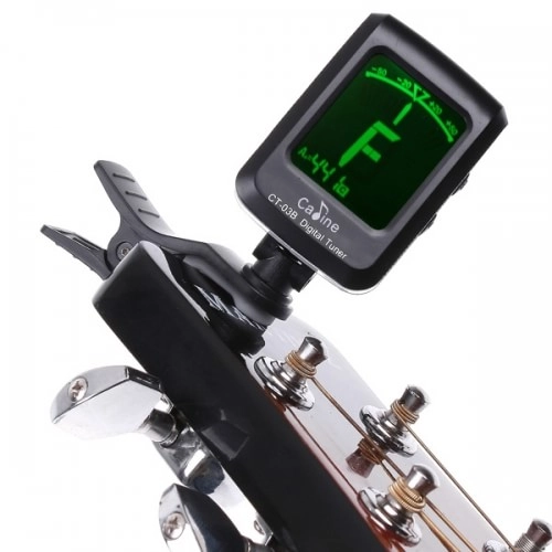 гитарный тюнер прищепка