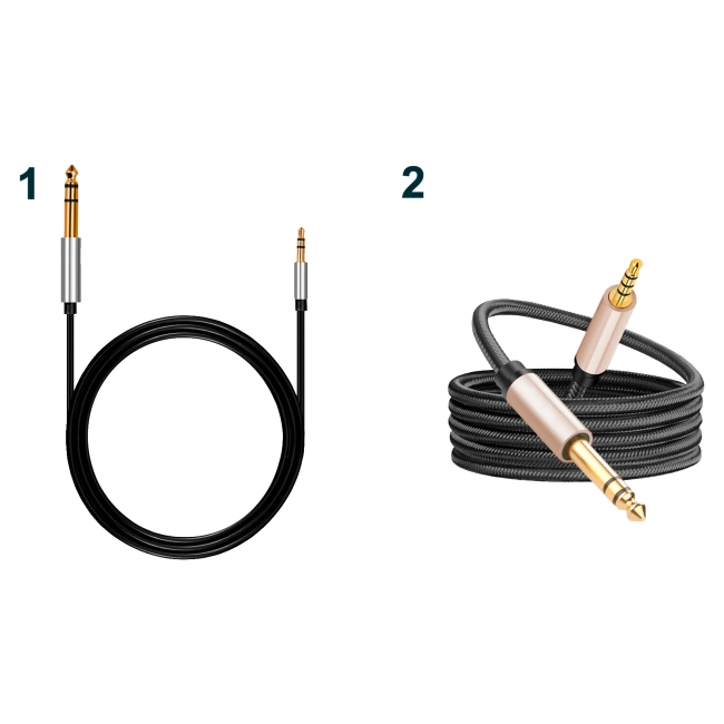 кабель мини джек 3.5 – 6.35 мм