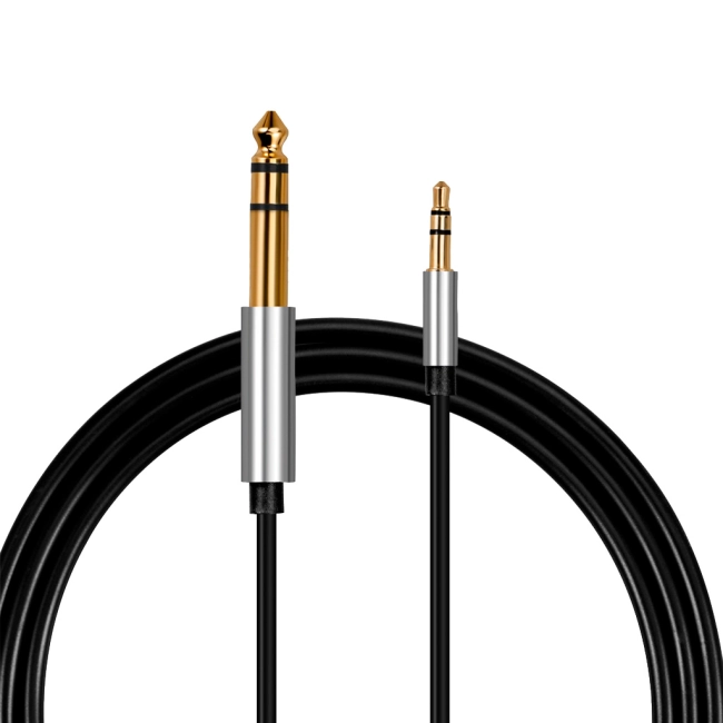 аудио кабель jack 3.5 – 6.35 мм