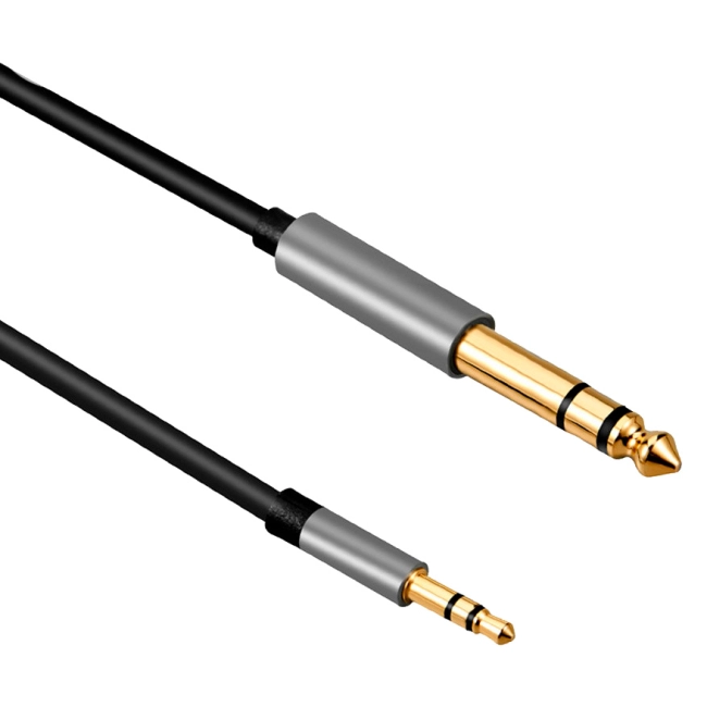 кабель аудио джек 3.5 – 6.35 мм