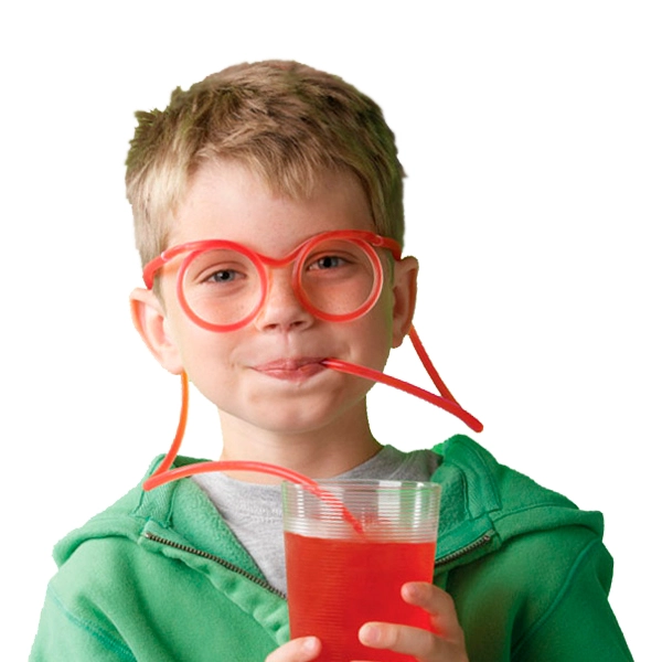 трубочка для коктейля очки