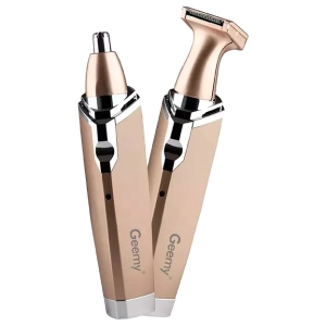 Тример універсальний 2 в 1 для носа і вух Geemy бритва для волосся в носі та вухах