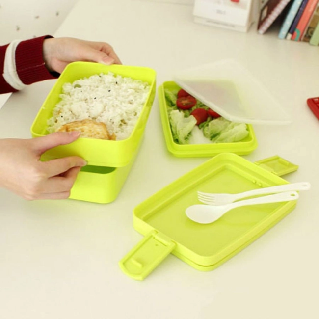 контейнер для еды 3-х ярусный