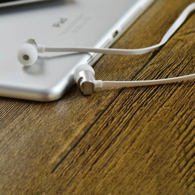 Вакуумные наушники с микрофоном