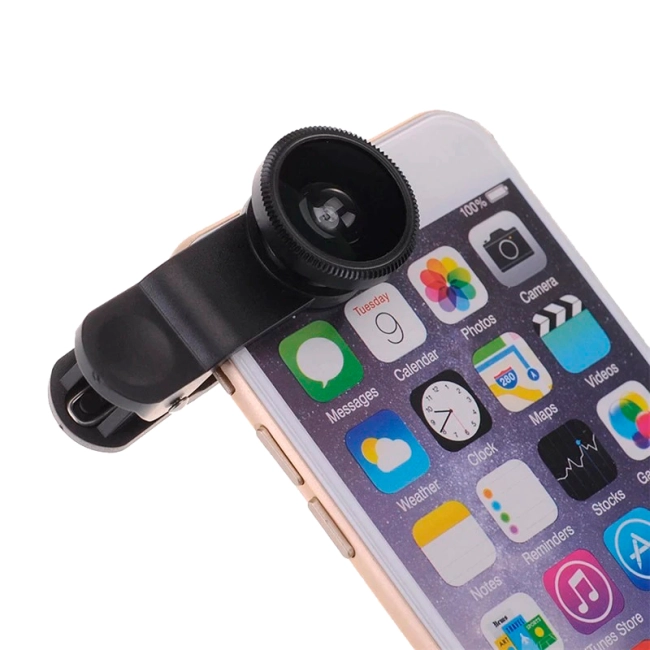 объектив для смартфона 3 в 1