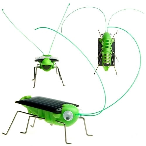 игрушка кузнечик от солнечного заряда