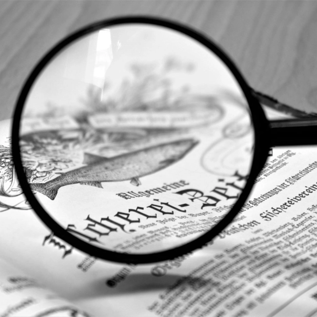 Лупа с ручкой