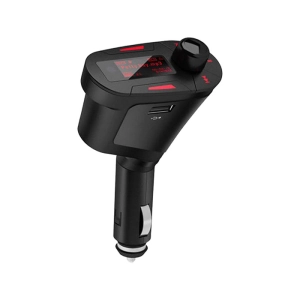 FM модулятор в прикуриватель с подсветкой автомобильный радио fm передатчик