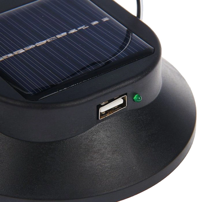 кемпинговый фонарь на солнечной батарее