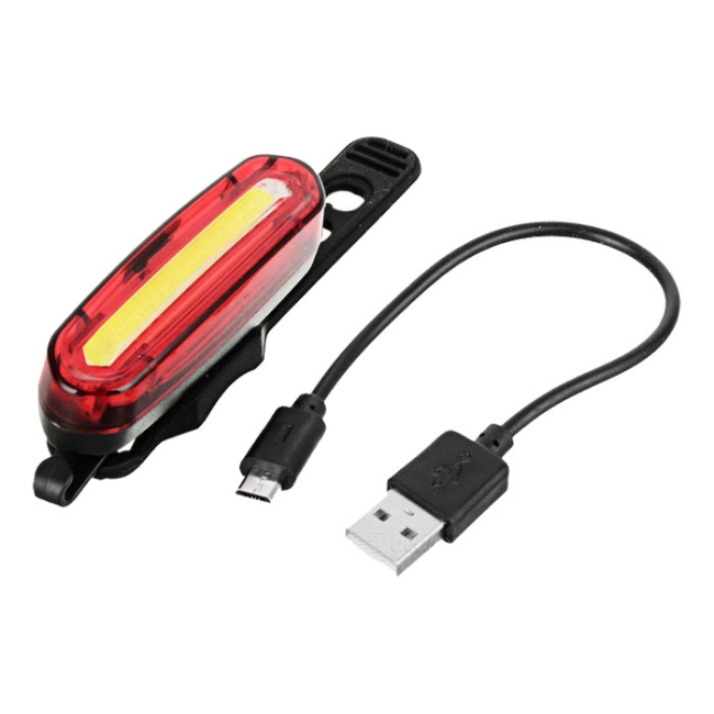 ліхтар велосипедний задній usb