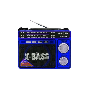 Портативное радио с USB входом для флешки и MP3 плеером yuegan радиоприемник