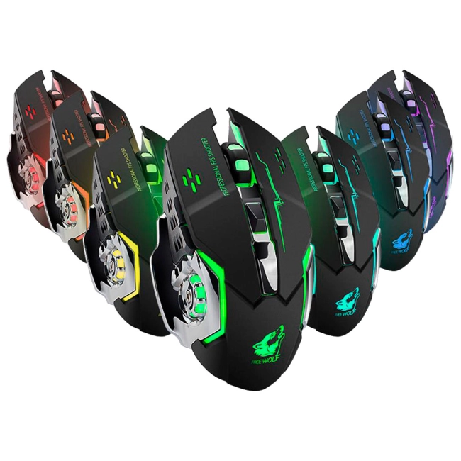 free wolf миша бездротова