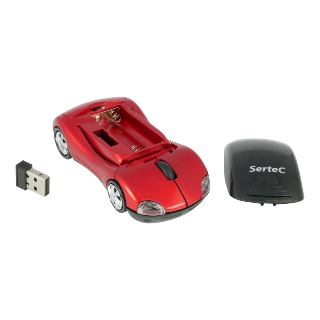 мышка в виде машинки беспроводная