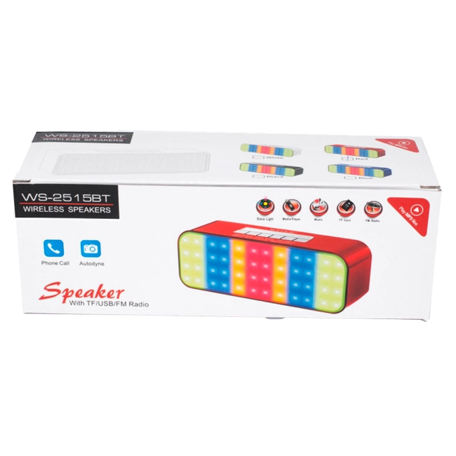 колонка портативная с bluetooth и с флешкой