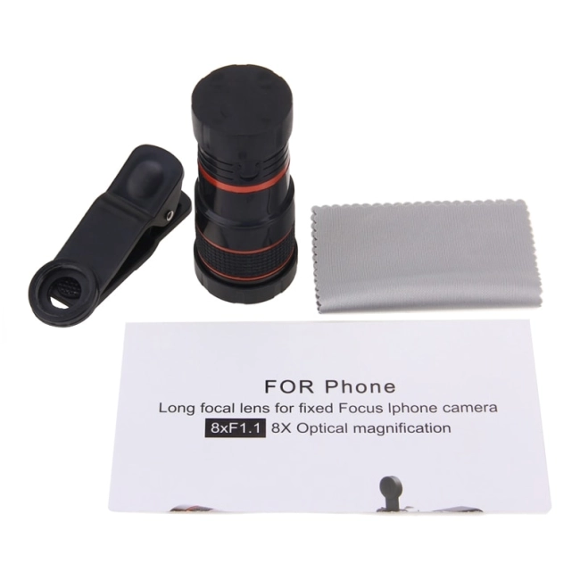 универсальный объектив для телефона