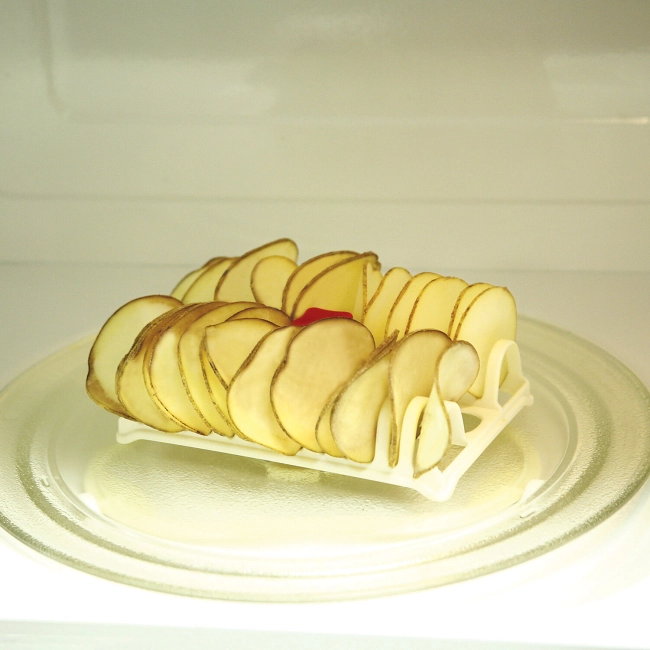 набор для приготовления чипсов в микроволновой печи