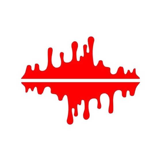 наклейки на машину кровь