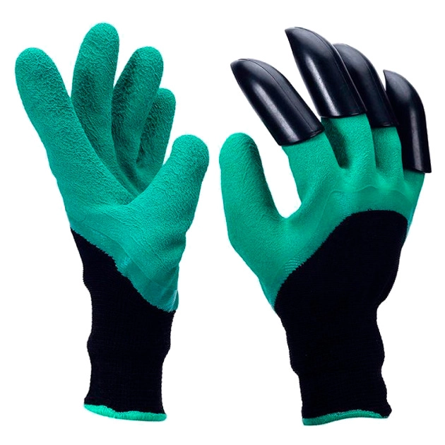 рукавички з пластиковими кігтями