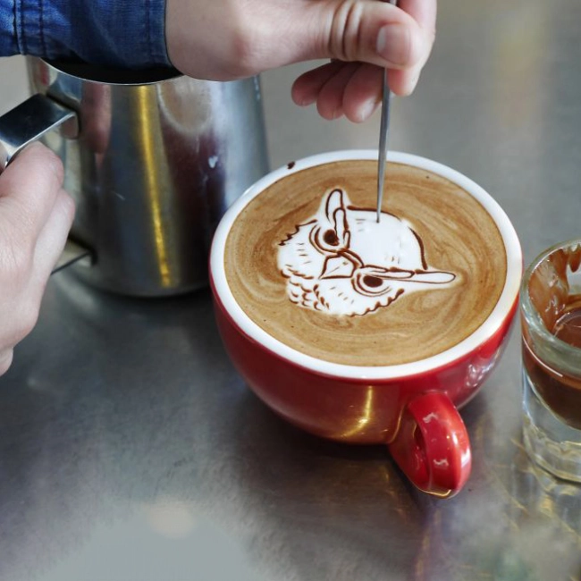 ручка для латте арта