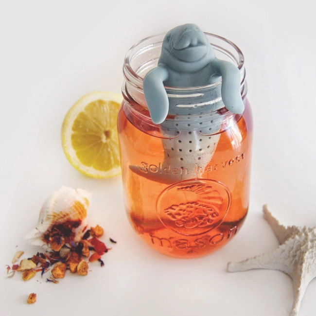 силіконове ситечко для заварювання чаю